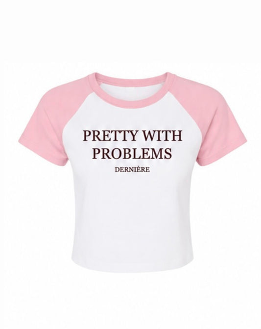 "PRETTY TROUBLE" BABY T-SHIRT