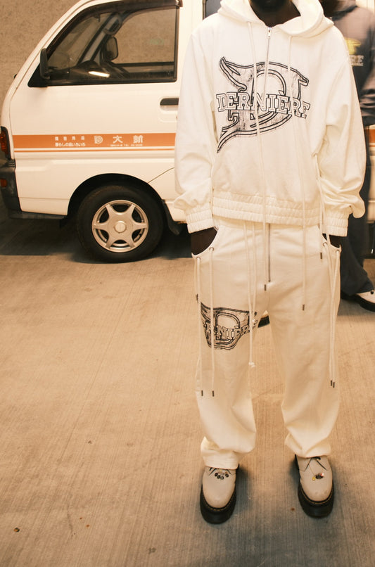 "MONOCHROME" DRAWCORDS PANTS