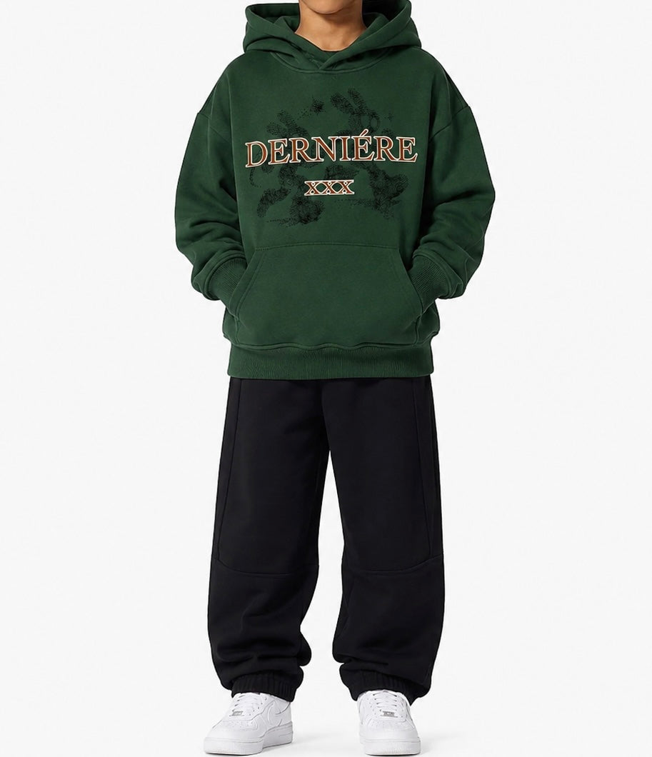 "MALACHITE" KIDS RUNNER HOODIE